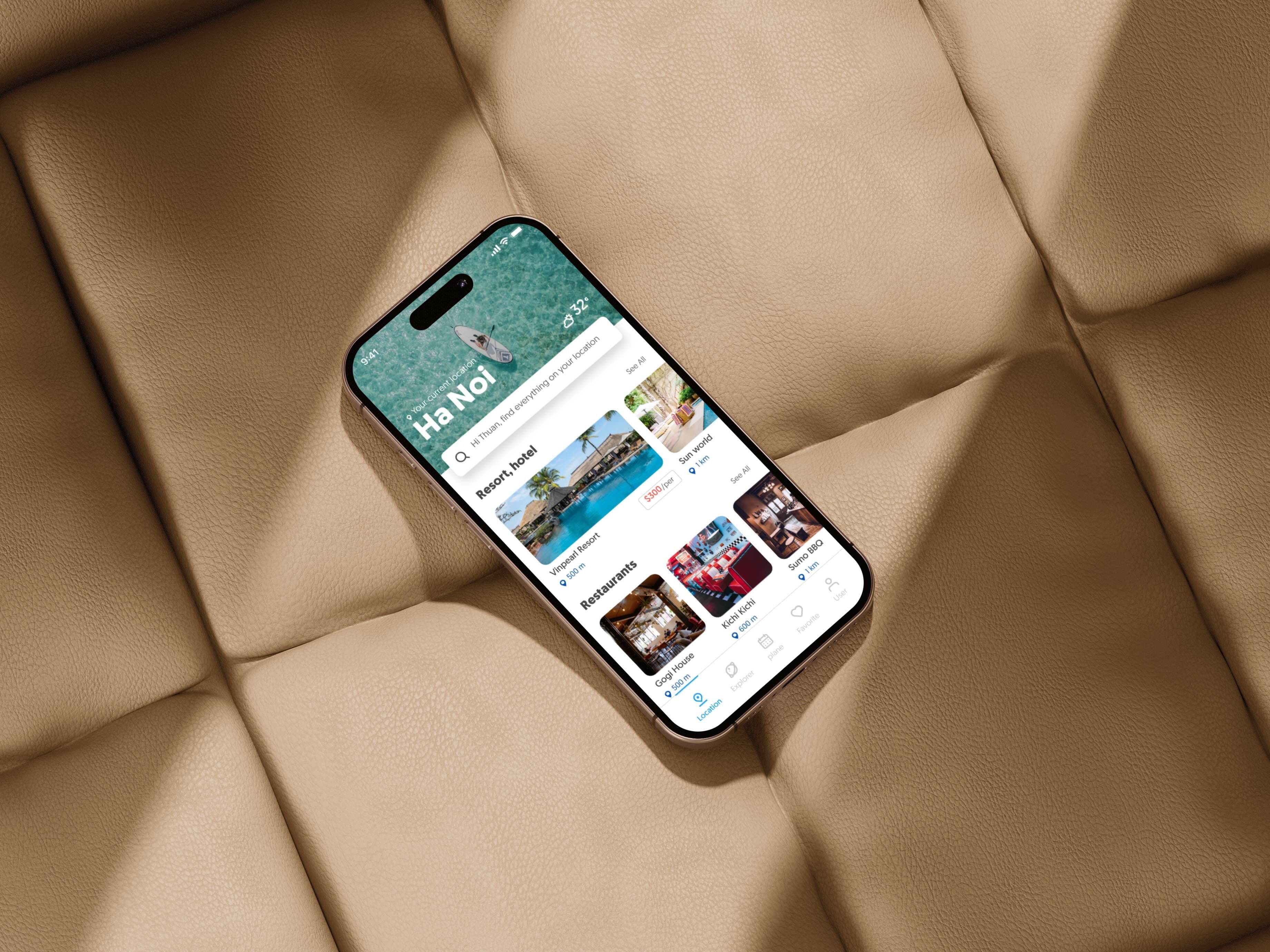 Homestay Booking — UI Practice Project